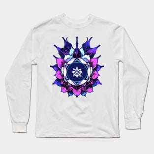 Cyberpunk Flowers Long Sleeve T-Shirt